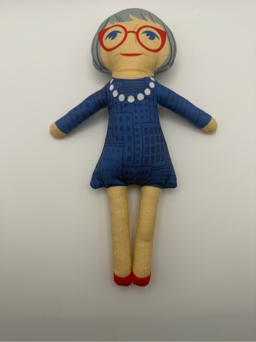 Tiny Jane Jacobs Doll Sarah Marsom Tiny Activist Project Plush Collectible Rare
